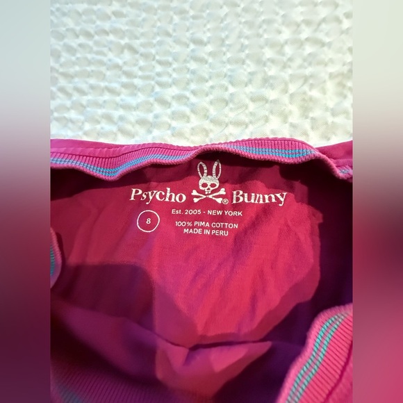 Psycho bunny Lafayette Crew Neck Long Sleeve, Size 8 - Picture 4 of 6